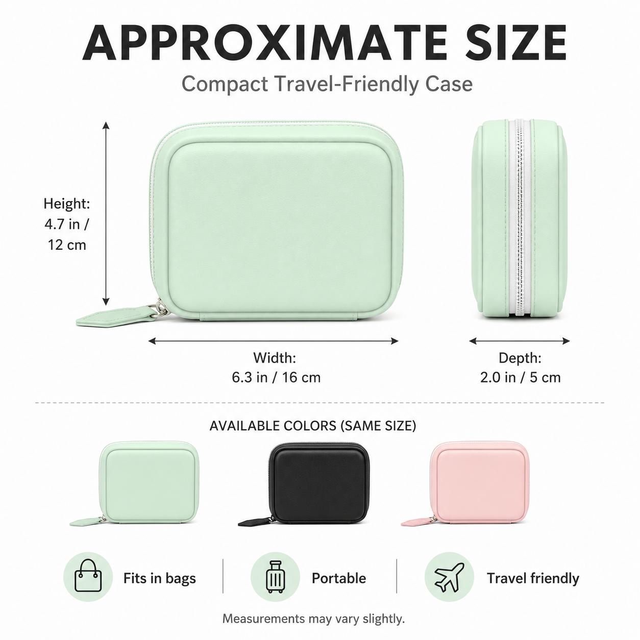 A8 Waterproof Pill Pouch Set - Large Weekly Medicine Org. with 14 6.3x4.7" PU+Clear Reusable Zippered Pouches, Daily Travel Storage for Fish Oils, Vitamins (Home Organizer Bag)
