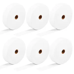 6Pcs Precut Quilt Batting Strips Polyester Cotton Blend Soft Sewing Batting Cuttable Rug Lining Pad for DIY Quilting Carpet Crafts