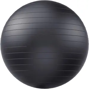 Exercise Ball for Yoga, Pilates & Fitness – Stability Ball Equipment for Home Gym & Office Chair, Core & Balance Training Accessories, Physical Therapy Equipment, Quick Pump Included, 5 Sizes