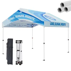 Alps Aluminum Frame Gable Roof Custom Canopy Tent 10x10