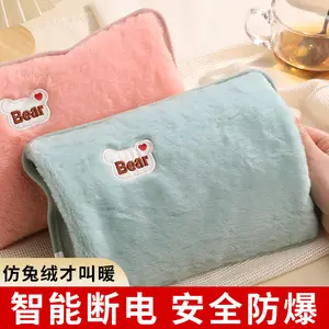 Rechargeable Hot Water Bottle Dual Plug| Portable Electric Hand Warmer for Winter