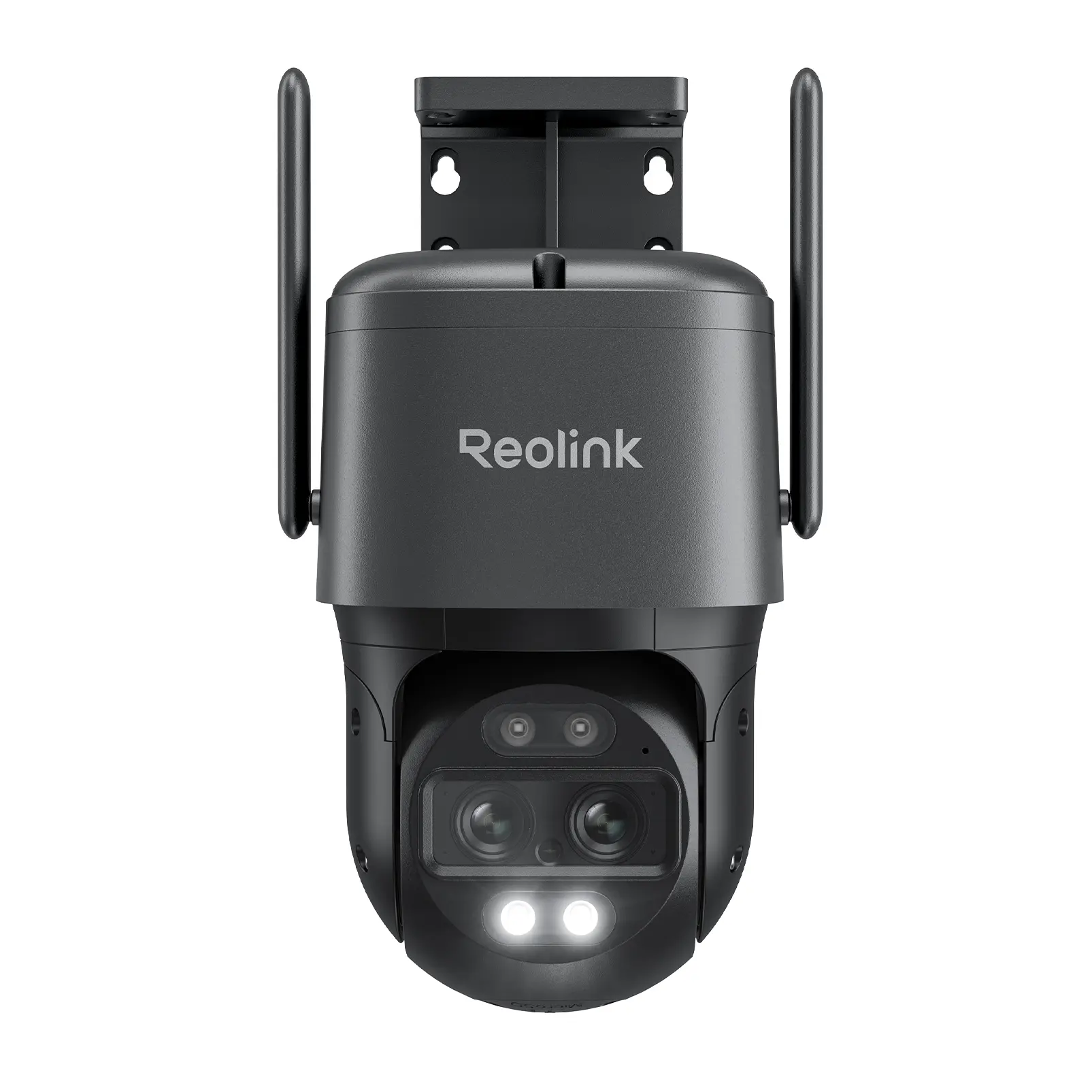 Reolink TrackMix WiFi 4K 8MP Battery-Powered Gray Security Camera, Auto Tracking, Pan Tilt, 6x Hybrid Zoom, Color Night Vision
