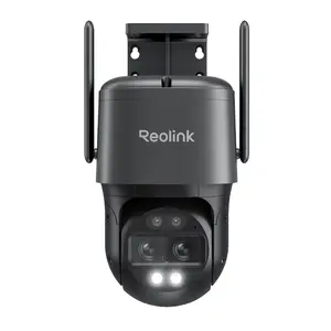 Reolink TrackMix WiFi 4K PTZ Wi-Fi 6 Dual-Lens Security Camera with Wide-Angle &Telephoto Lenses Pan,Tilt & 6× Hybrid Zoom Smart Detection 8MP Camera