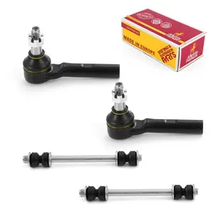 4 PC Front Stabilizer Bar Link and Outer Tie Rod End Kit  97248MT