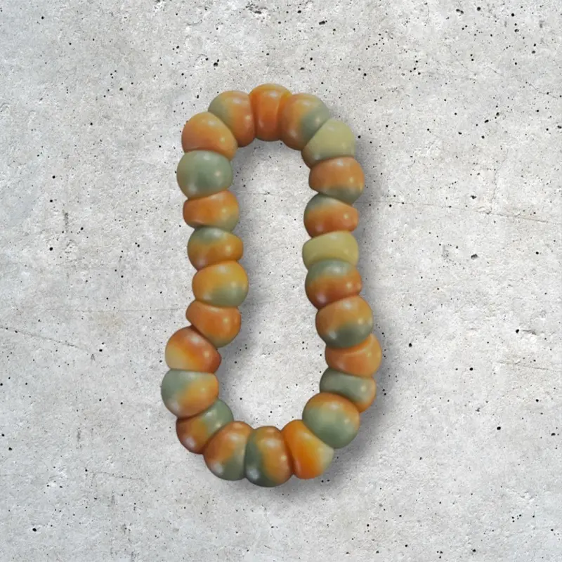 Bodhi Garlic Bead Fidget Bracelet, Extra Large, for Stress Relief and Focus Enhancement