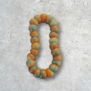 Bodhi Garlic Bead Fidget Bracelet, Extra Large, for Stress Relief and Focus Enhancement