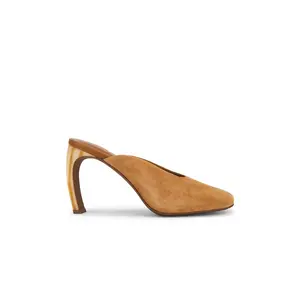 Jeffrey Campbell Mittz Pump in Camel Suede