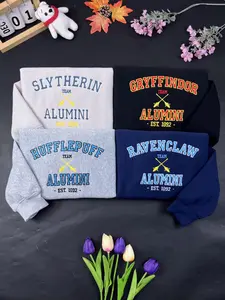 Wizard Wand Shop Embroidered Sweatshirt, Wizard Hoodie, Universal Trip Sweater, Wizard Book Shop, Gift For Book Nerd, Bookish Pullover