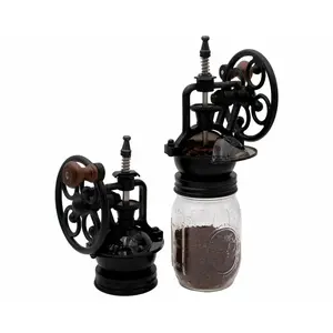 Manual Coffee Grinder for Regular Mouth Mason Jars