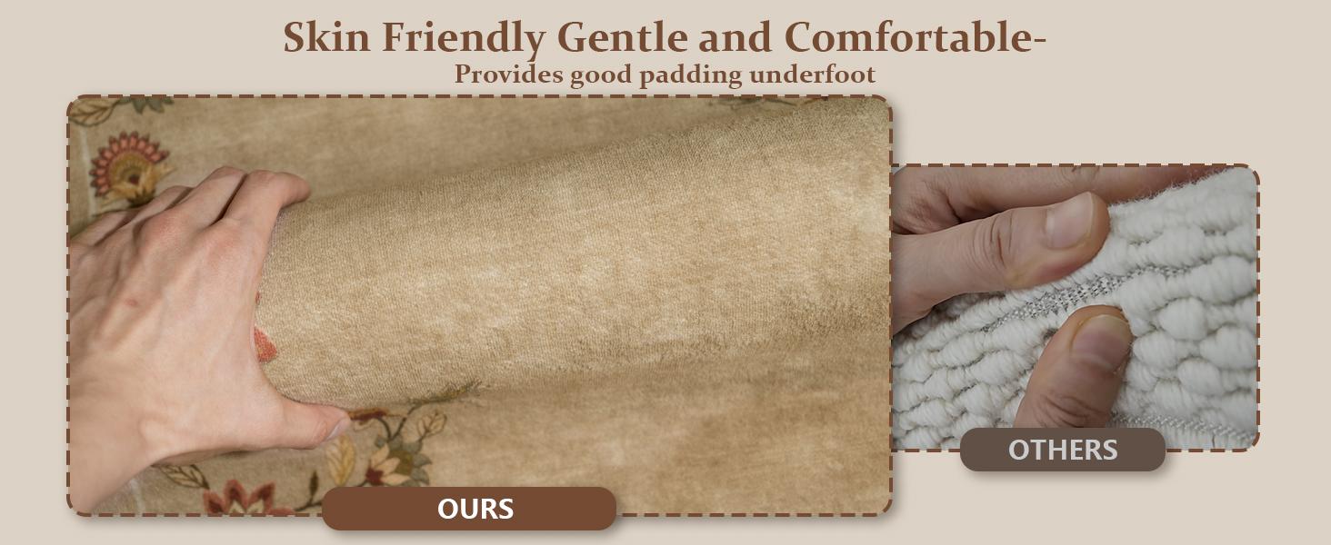 Washable Small Entryway Rug: Door Mat Indoor Entrance Stain Resistant Non Slip Rubber Backed Low Pile Soft Throw Area Rugs for Bedroom Kitchen Front Door Indoor Entrance Foyer Entry