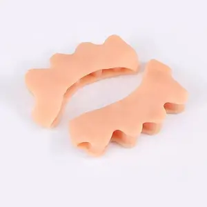 Toe Separators Bunion Corrector, Silicone Toe Spacers for Men Women, Sports Foot Pain Relief for Yoga Running Hiking