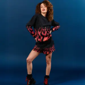 Adult Unisex Crewneck - Flames