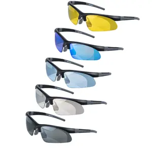 5 Pairs/set Unisex Vintage Oval Frame Vintage Sunglasses, Outdoor Sports Sunglasses, Fashionable Sunglasses for Men & Women for Daily Wear, Tinted Lenses Sunglasses