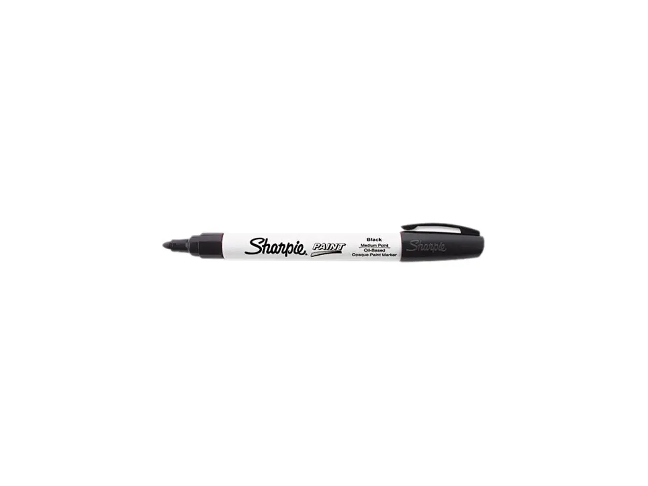 Permanent Paint Marker, Medium Point, Black Permanent Paint Marker, Medium Point, Black