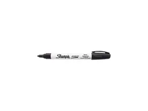 Permanent Paint Marker, Medium Point, Black