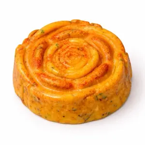 Honey Rose Citrus Glow Soap - Handcrafted Botanical Artisan Soap with Shea Butter Olive Oil Raw Honey & Castor Oil for Hydrating Nourishing Skin Care