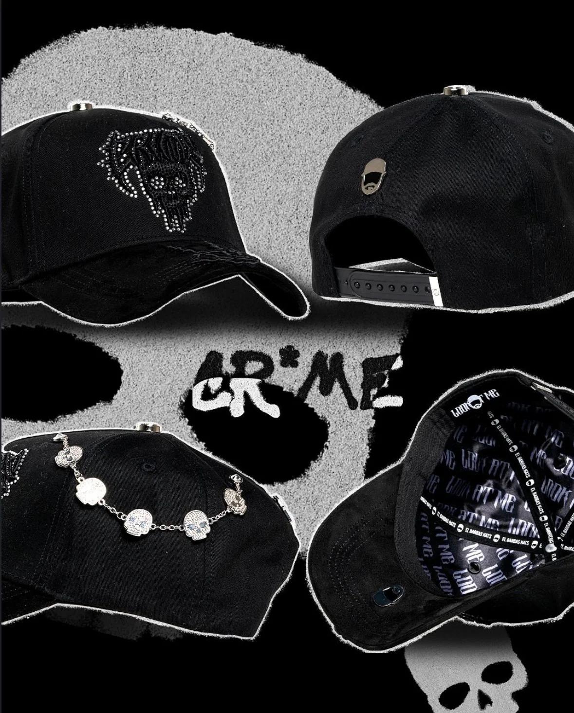 Barbas Hats “Crime” Cap – Premium Trucker Cap, Viral TikTok Streetwear Hat
