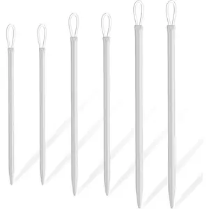 6pc Yarn Needles - Tapestry, Darning, Blunt Eye with Stitch Markers for Knitting, Crocheting, Weaving