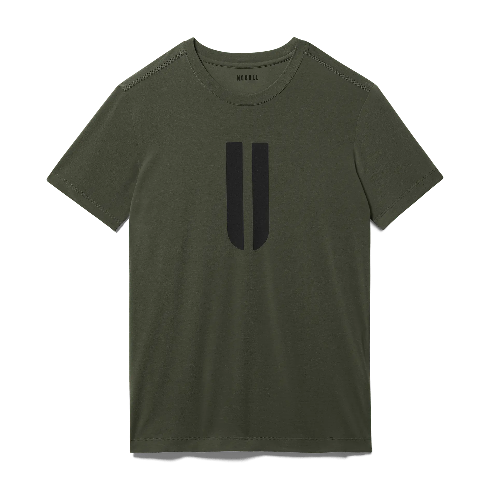 NOBULL Men's U Tee in Dark Army