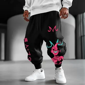 Unisex Majin Buu Jogger Pants, Majin Buu Sweat Pants, Dragon Ball Pant For Fan, Anime Lover