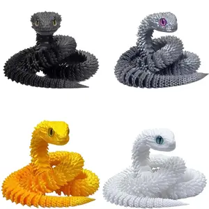16 pieces of 3D-printed viper collector-level figurines, 11.81 inches in size, can be arranged in various poses, perfectly suitable for various home decorations, as surprising gifts for holidays, birthdays, and parties. A pleasant surprise accompanies