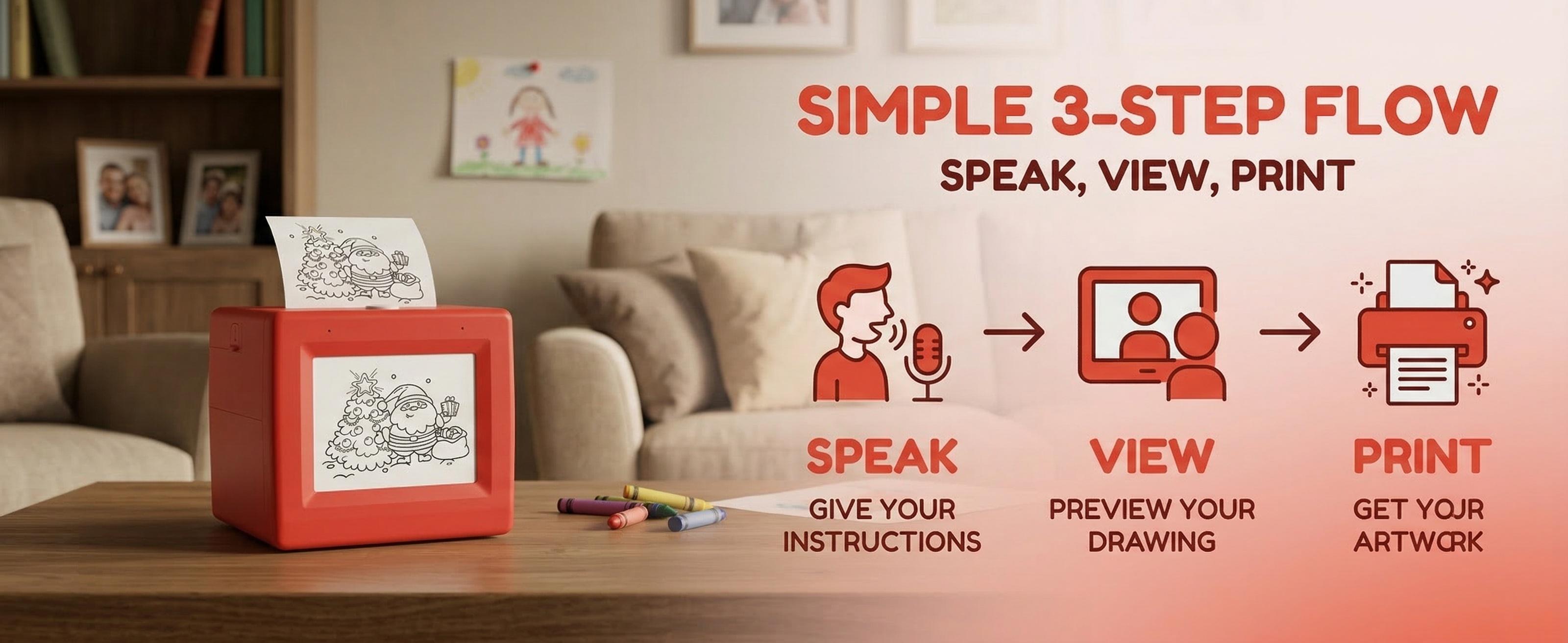 AI Voice Mini Printer: Wireless Portable Smart Gadget | Kids Learning & Creative Toy, DIY Craft & Home Office Must-Have-YY AI Voice Mini Printer: Wireless Portable Smart Gadget | Kids Learning & Creative Toy, DIY Craft & Home Office Must-Have-YY