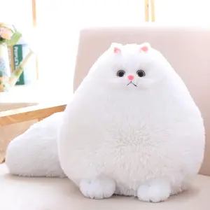 Cute Cat Design Stuffed Toy, Soft Stuffed Animals, Soft Animal Plushies for Birthday Festival Gift, Cartoon Ornaments for Home & Nursery, Soft Cuddly Gift
