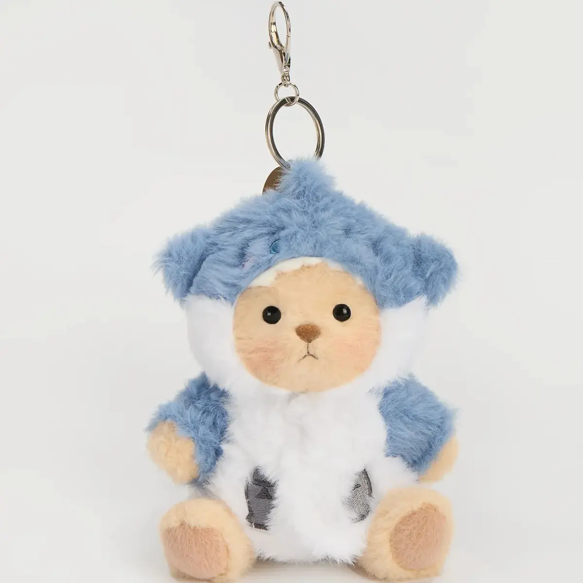 5.9 Inches Blue Shark Brown Mini Bear
