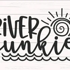 11 Inch Sublimation Prints Ready To Press River T-shirt Sweatshirt Image