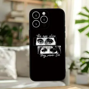 Phone case: Minimalist Eyes Never Lie Print Full-Body Black Phone Case for iPhone 17 Pro Max/11/12/13/14/15/15 Pro/15 Plus/15 Pro Max/X/XS Max/XR/11 Pro/12 Pro/13 Pro/14 Pro/12 /13 /11 Pro Max/12 Pro Max/13 Pro Max/14 Pro Max/14 Plus/6/6s/6