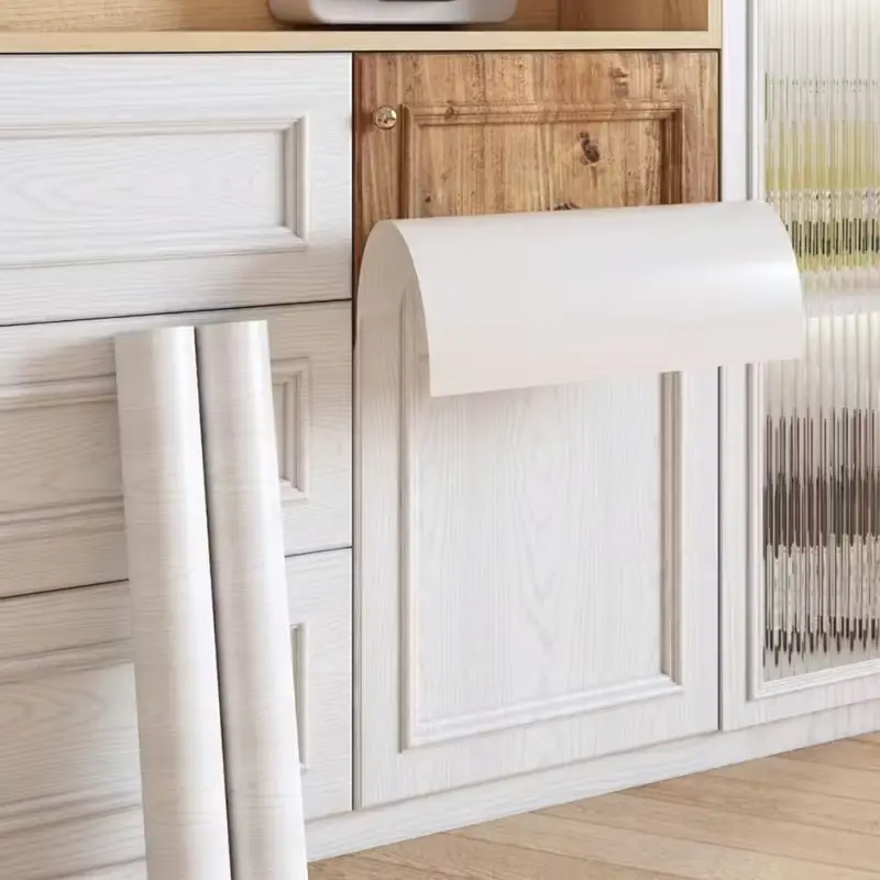 60cm×1000cm Wood Grain Peel and Stick Wallpaper, Removable Adhesive, Easy-to-Clean, Ideal for Living Room Furniture Renovation & Home Decor