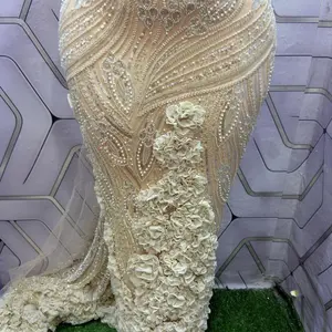 Elegant unique embroidery fabrics for special occasions
