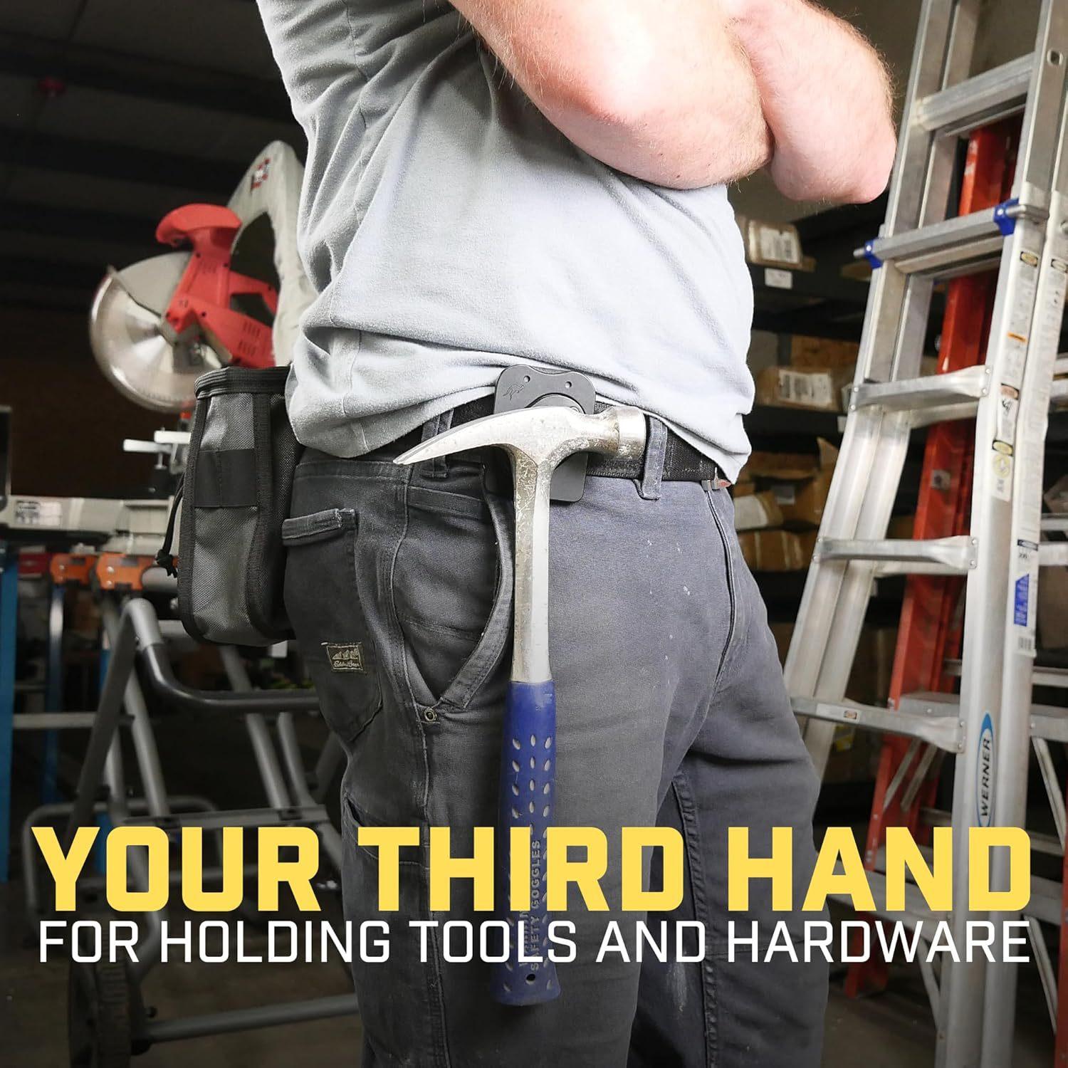 Magnetic Tool Holder Belt Holster for Wrenches, Pliers, Screwdrivers, Hardware and Tools