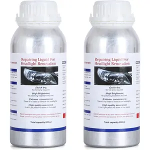 1600g Car Headlight Repair Fluid Set, Car Headlight Polishing Vapor, Polymer Polishing Liquid
