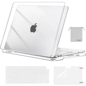 MOSISO Compatible with MacBook Neo Case 13 inch 2026 Release Model A3404 with A18 Pro Chip, 4 in 1 Kit Precision Fit Crack & Scratch Resistant Protective Hard Shell Case Cover, Crystal Clear