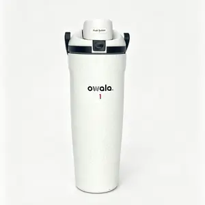 Owala FreeSip 30oz Golf Stainless Steel Insulated Water Bottle, Leak-Proof & BPA-FREE, Suitable For Sports, Outdoor Activities And Business Trips, Holiday Edition Water Cup，2-in-1 sip