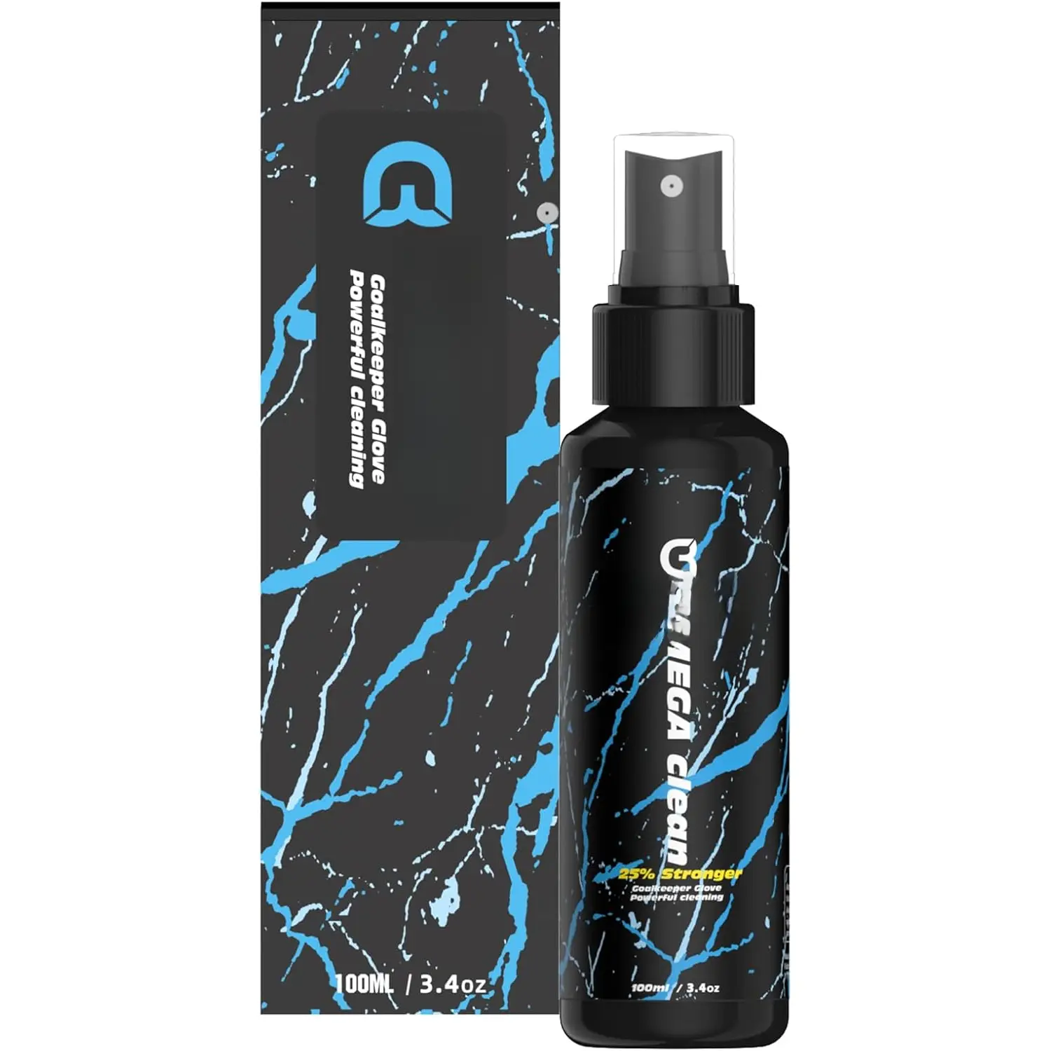 Goalkeeper Glove Grip Spray/Wash & Prepare Spray, MSDS Certified Goalie Glove Glue/Goalkeeper Gloves Cleaner, 100ml