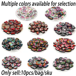 Silicone Beads Kit, 10pcs/set DIY Beads for Keychain Necklace Bracelet, DIY Beading Accessories, DIY Jewelry Making Supplies for Women & Girls