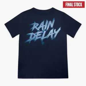 Rain Delay Lightweight Youth Tee - Navy