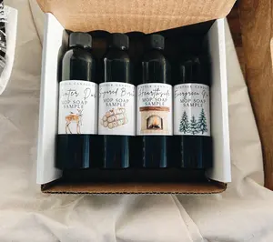 Winter Cozy Mop Soap Sample Pack – Luxury Floor Cleaner Scents for Sealed Hardwood Gift Pack Scented Cleaning