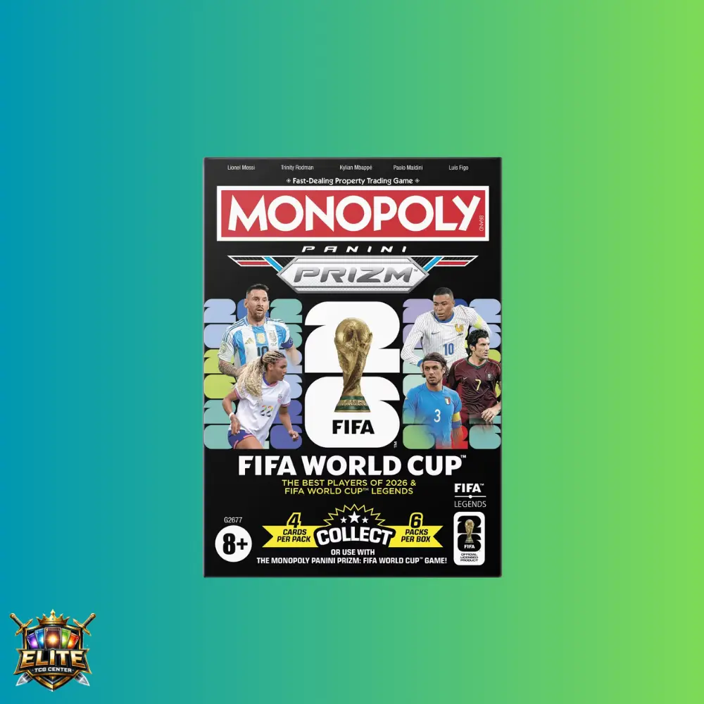 Monopoly Panini Prizm: FIFA World Cup Trading Cards Booster Box