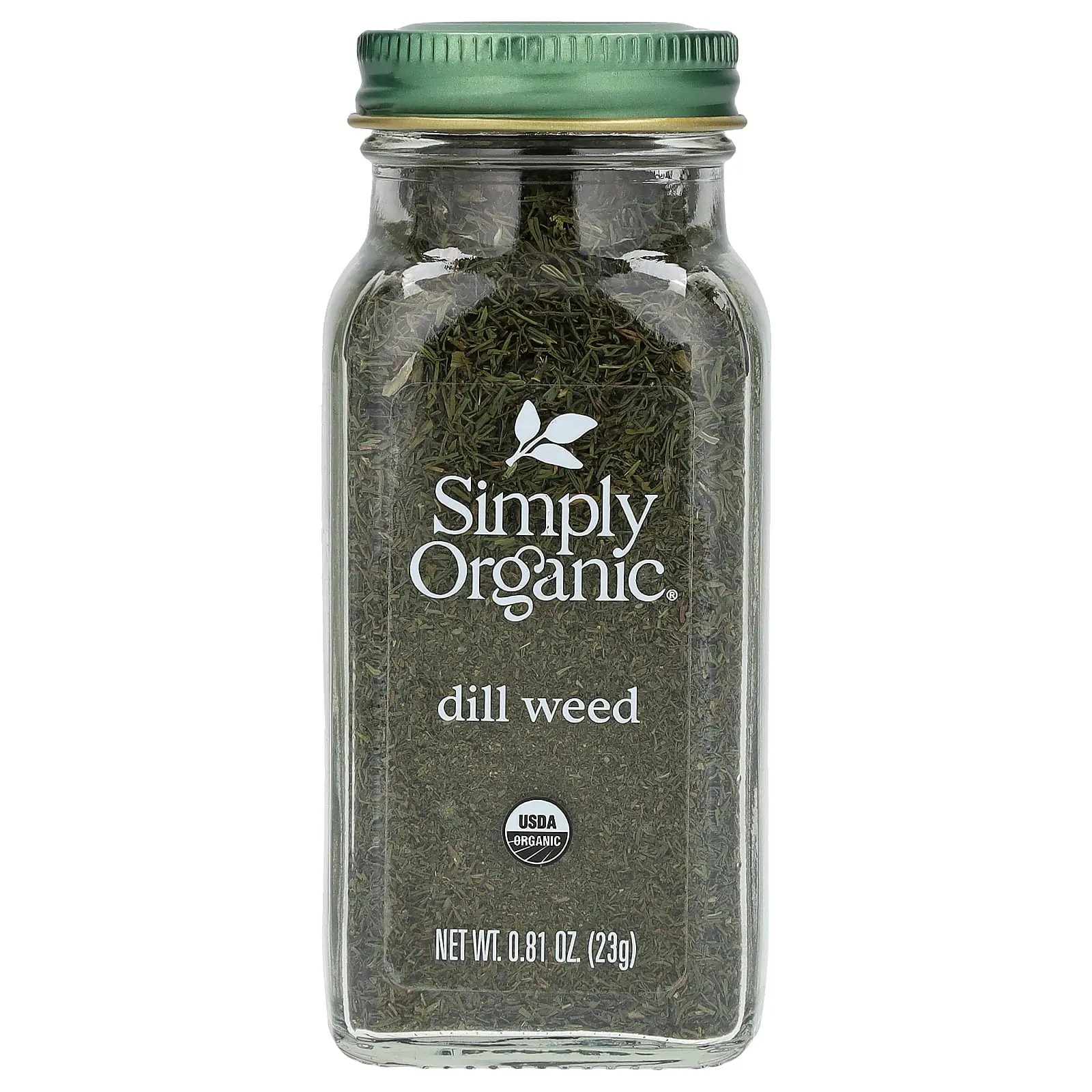 Simply Organic Dill Weed, 0.81 oz (23 g)