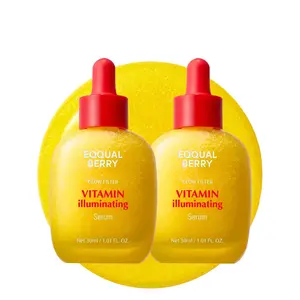EQQUALBERRY Vitamin Illuminating Serum – Brightening Vitamin C Serum with Niacinamide | Strengthens skin barrier | Hydrates using Ceramide and Hyaluronic Acid, 1.01oz / 30ml