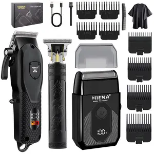 3-in-1 Men‘s Grooming Kit｜Hair Clipper & Shaver with 7000RPM Power, LED Display & USB Fast Charge. Perfect for Home & Salon, An Ideal Gift for Men