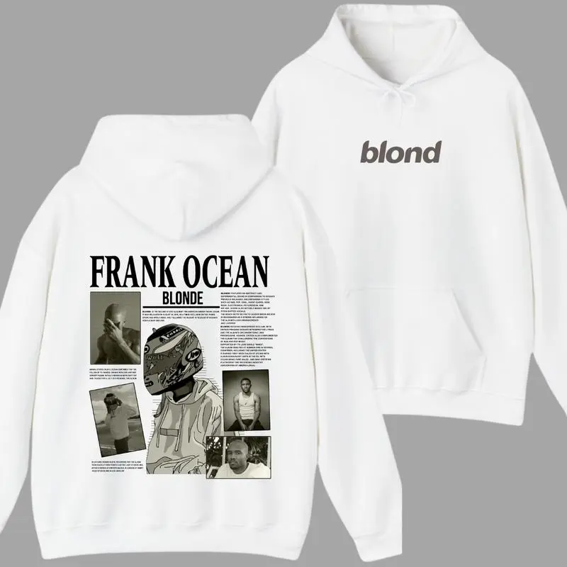 MXZDFKD SHOP Frank Ocean Graphic Hoodie Cotton Shirt, Full Color, Full Size, Gift For Men, Gift For Women, Gift For Fans, Comfort Menswear Tops Classic,  Streetwear, Trendy Hoodie