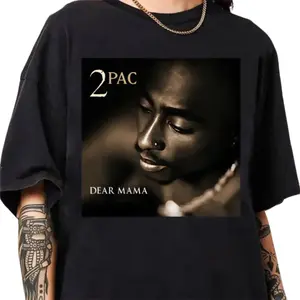 Tupac Dear Mama 2Pac Vintage Graphic Tee, Tupac Shakur Shirt, For Men, For Women
