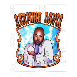 CARMINE IN THE CLOUDS - Bubble-free stickers