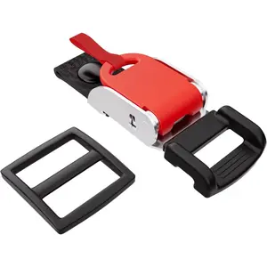 Motorcycle Helmet Quick Release Buckle Kit Stainless Steel Helmet Chin Clip Strap Install without Removing Snaps