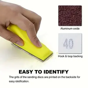 Mini Detail Sanding Tool Set, 36/141/211 Pieces, Manual Sandpaper Blocks, Compact for Small Spaces, Dry/wet Use, Wood Sanding, Hardware