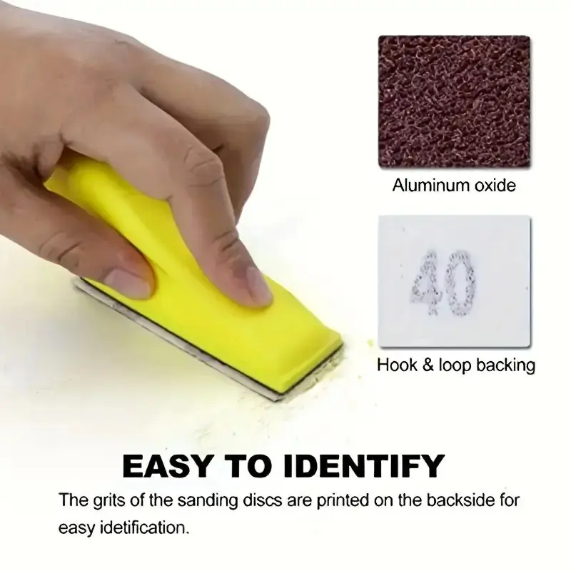 Mini Detail Sanding Tool Set, 36/141/211 Pieces, Manual Sandpaper Blocks, Compact for Small Spaces, Dry/wet Use, Wood Sanding, Hardware, Home